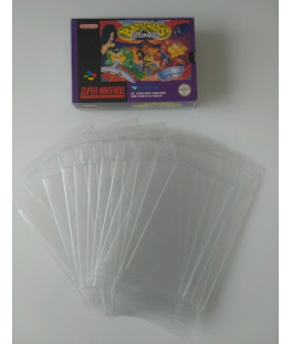 x50 Boitiers de protection / Crystal Box Super Nintendo SNES - N64