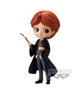 Figurine Q-posket - Harry Potter - Ron Weasley Et Croutard