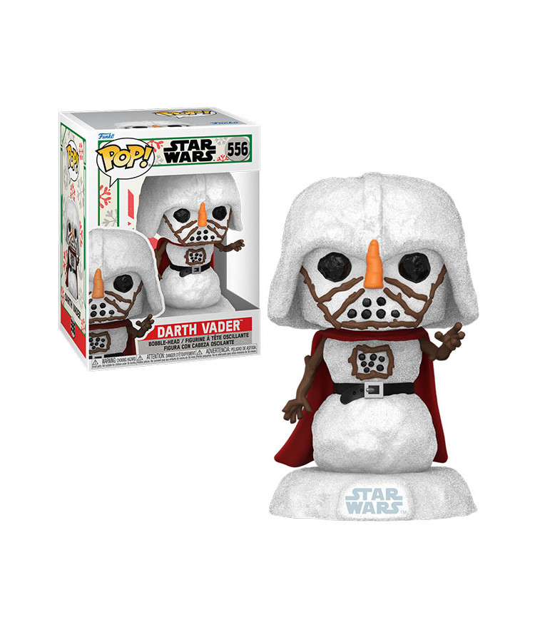 SW Star Wars Pop Holiday Snowman Darth Vader