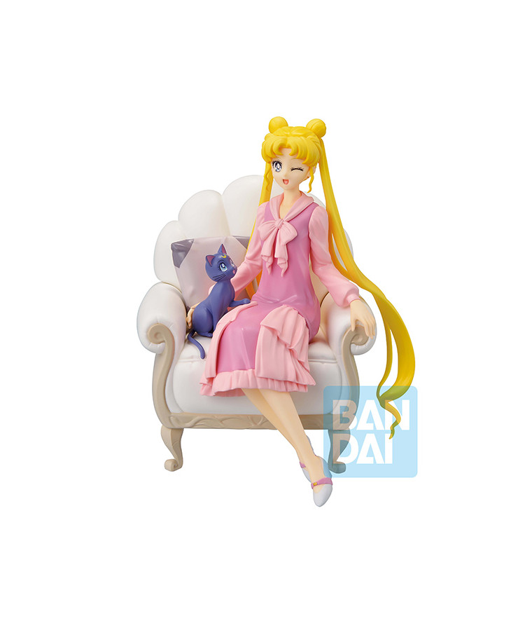 Sailor Moon Ichibansho Usagi & Luna Antique Style