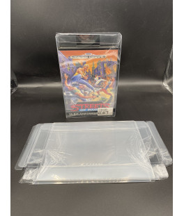 x10 Boitiers de protection / Crystal Box Sega Mega Drive - Master system